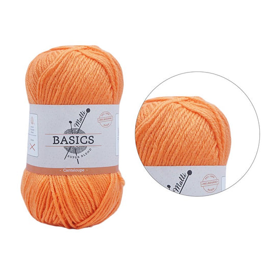 Acrylic Yarn, Cantaloupe