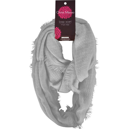 Tube Scarf w/ Fringe, 4 Asstd Colours