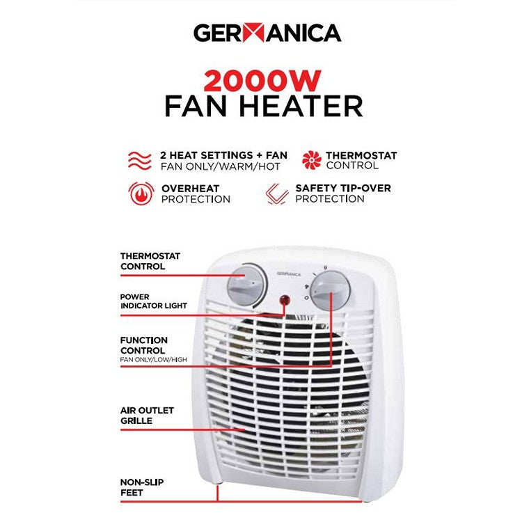 Germanica Fan Heater