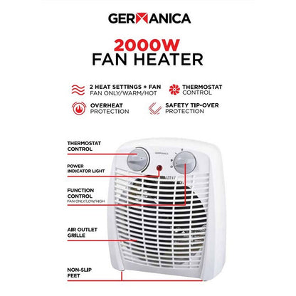 Germanica Fan Heater