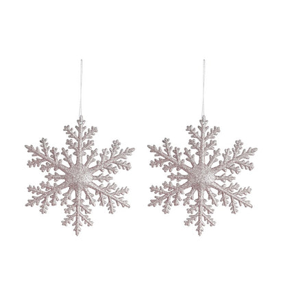 Hanging Glitter Deco, Assorted, 2pk