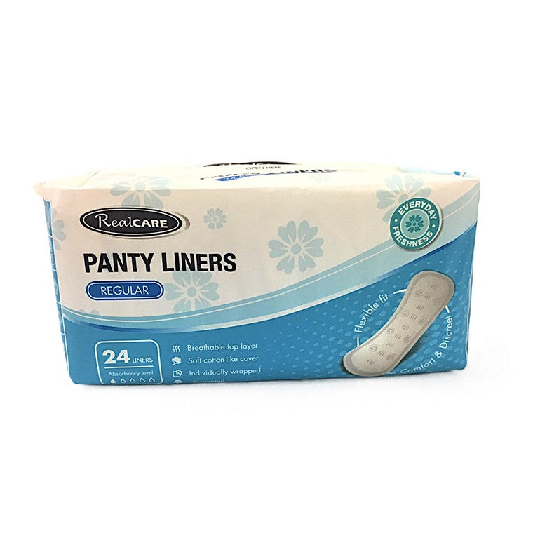 Real Care Panty Liner Regular, 24pk