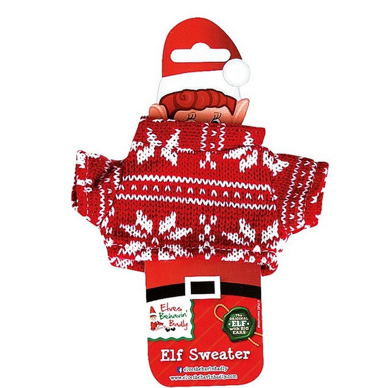 Xmas Elf Sweater, 4 Asstd Designs