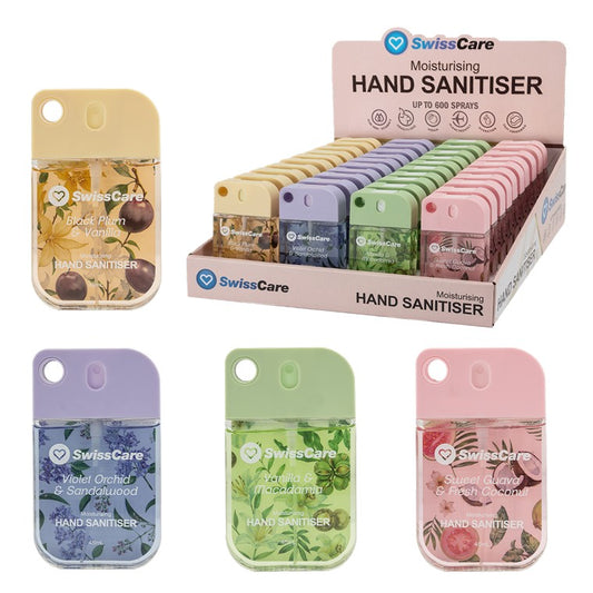 Swisscare Fragrance Mist Sanitiser, 45ml,Asstd