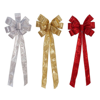 Tree Topper Beaded Bow, Assorted