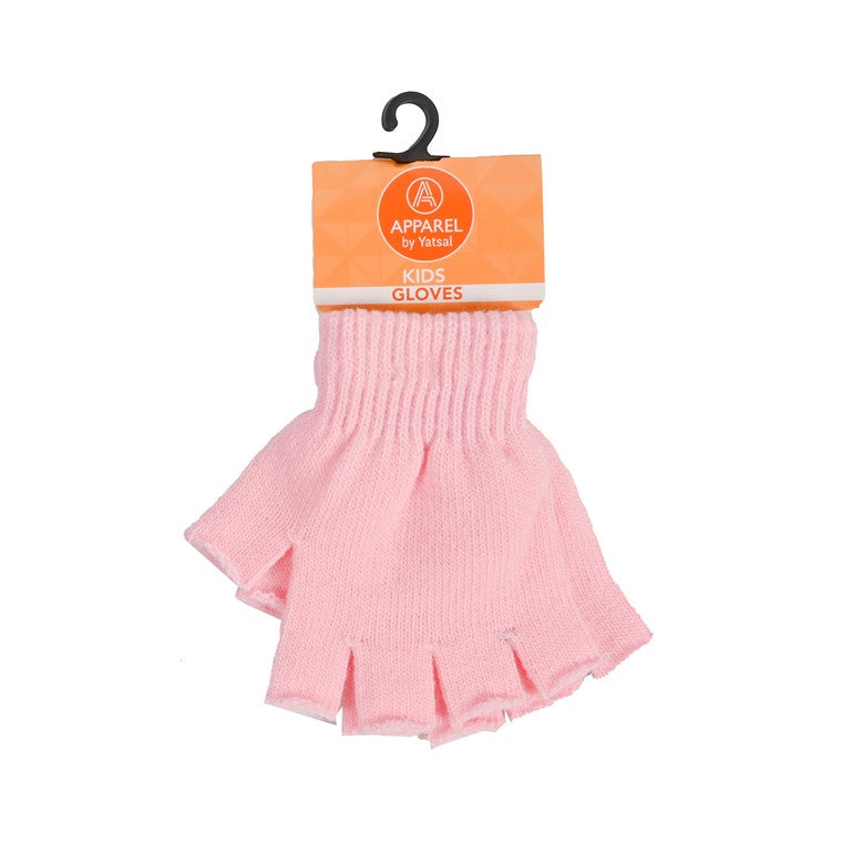 Kids, Basic Knitted Fingerless Gloves, Asstd