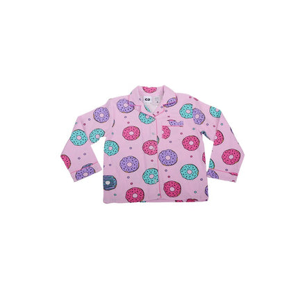 Flannel PJ Set, Do Not Disturb, Size 10