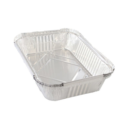 Foil Container w/ Lid, 4pk