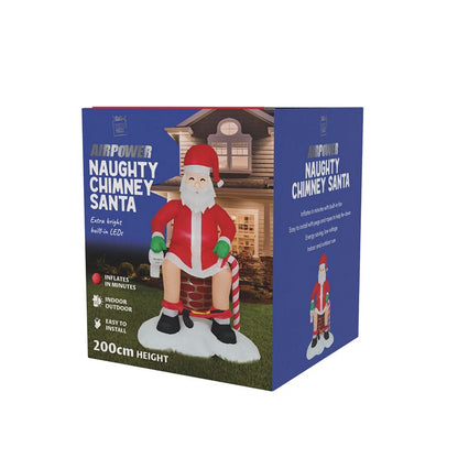 Airpower Naughty Chimney Santa