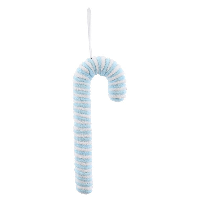 Hanging Plush Candycane, 23cm, Assorted