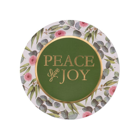 Australian Botanical Paper Plate, 18cm, 20pk