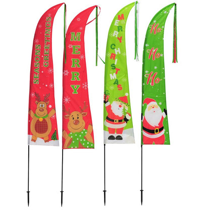 Christmas Garden Flag, 220cm
