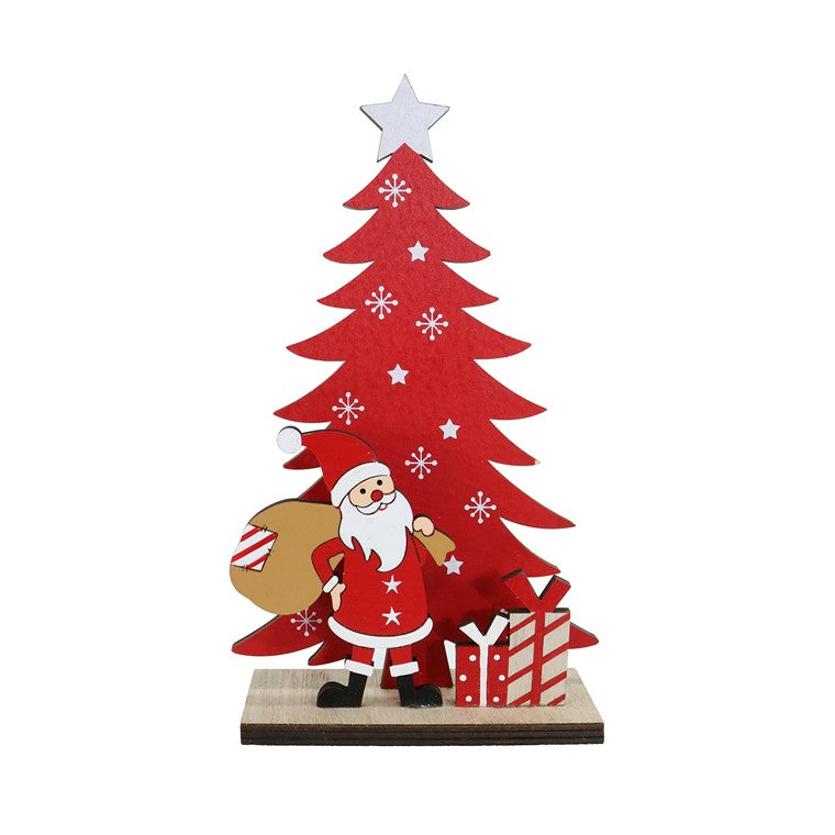 Table Tree w/ Santa, Assorted