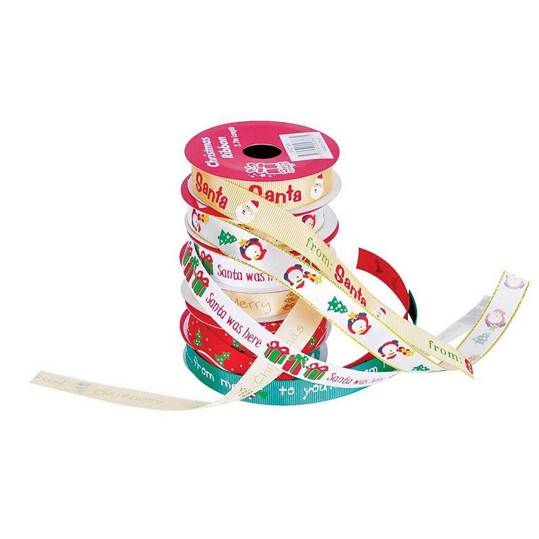 Christmas  Ribbon Printed, 2.7m