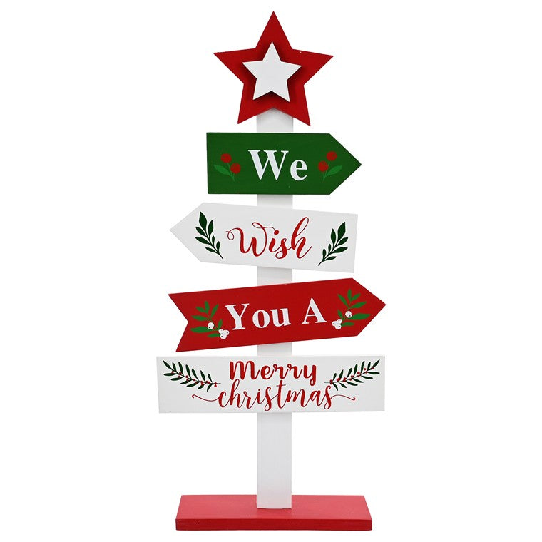 Christmas Wishing Tree, 28cm, Assorted