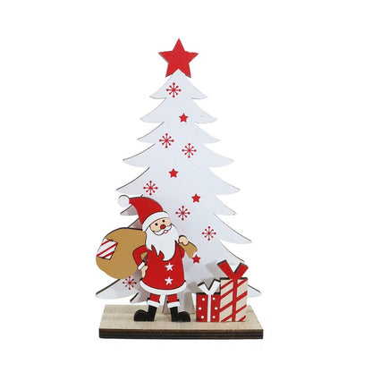 Table Tree w/ Santa, Assorted