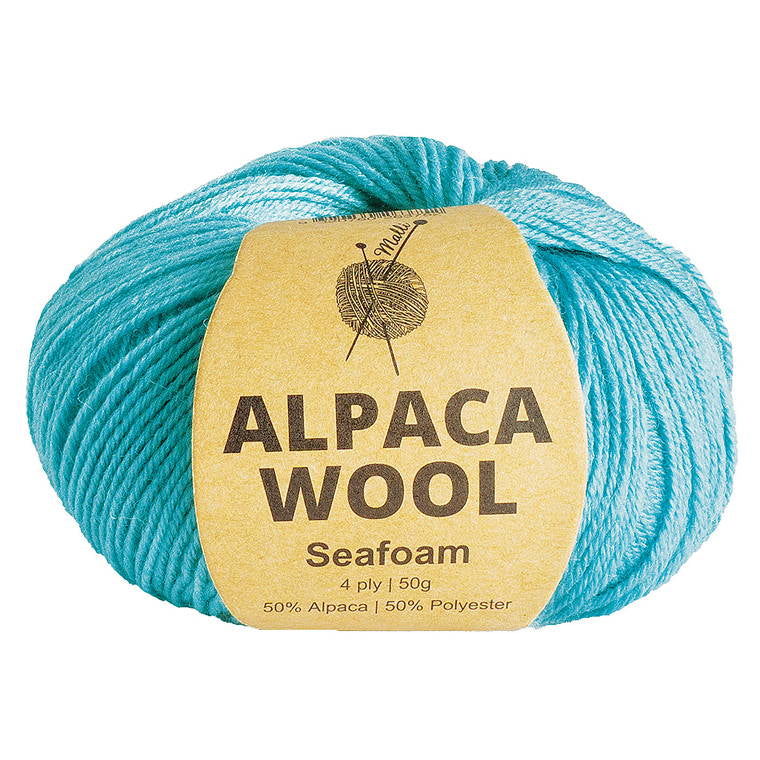 Alpaca Wool, Seafoam