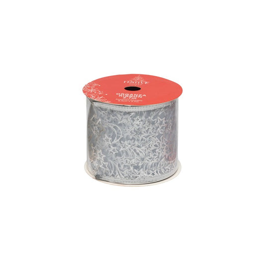 Christmas Ribbon Organza, Assorted, 2.7m