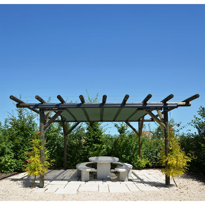 Shade Cloth Roll, Forest Green, 60 Percent UV Block, 1.83X3m