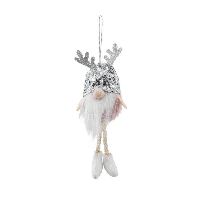 Hanging Pom Pom Gnome, 20cm, Assorted