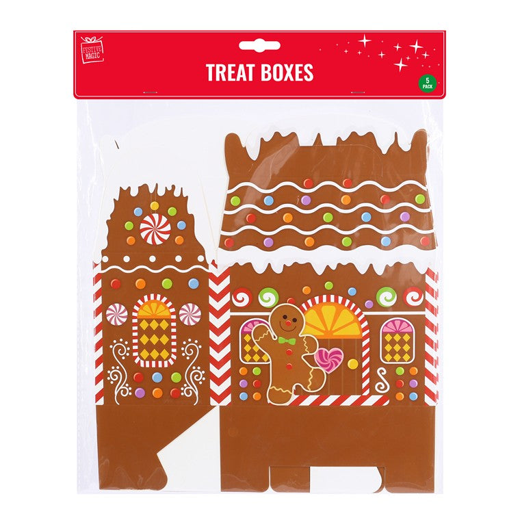 Gingerbread Treat Gift Boxes