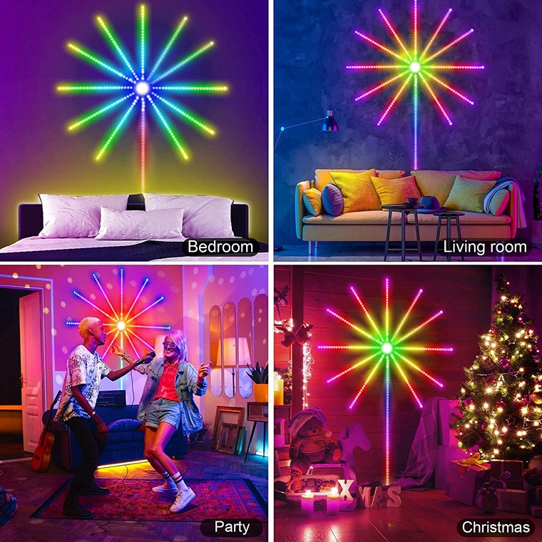 USB Rainbow Lightshow Strip-Light Set