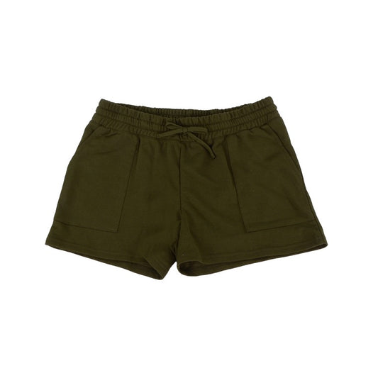 Khaki Pull-On Shorts, Size L