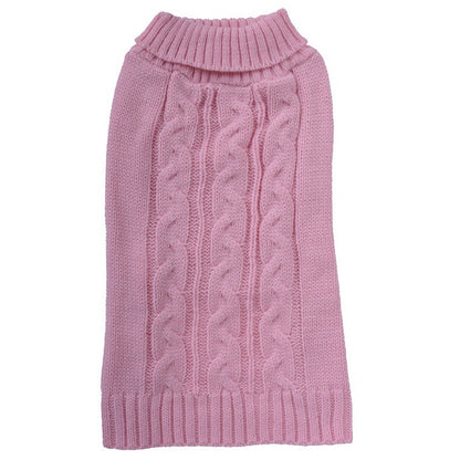 Dog Sweater Cable Girl, 60cm, 3 Asstd Colours