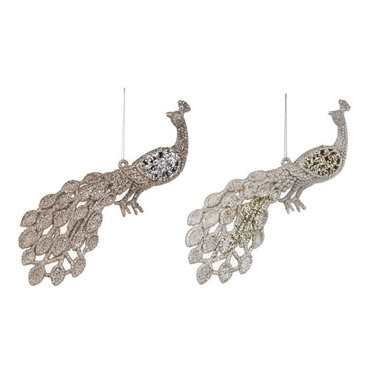 Glitter Peacock, Assorted