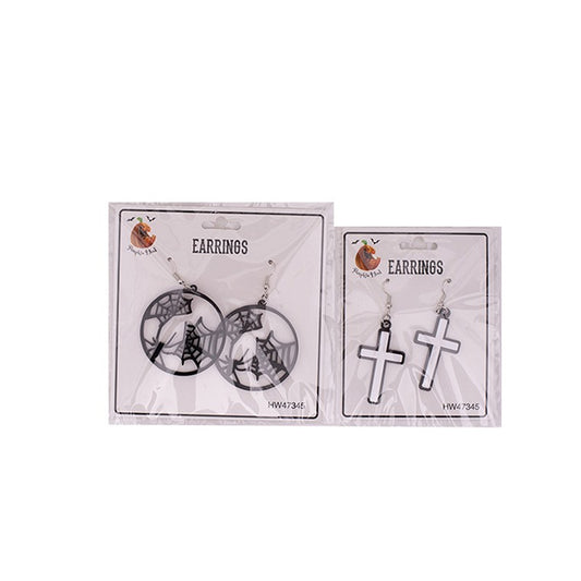 Halloween Earrings, Asstd