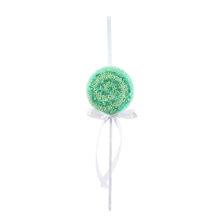 Hanging Glitter Lollipop, 23cm, Assorted