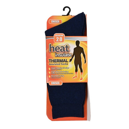 Heat Insulate, Crew Socks, Asstd