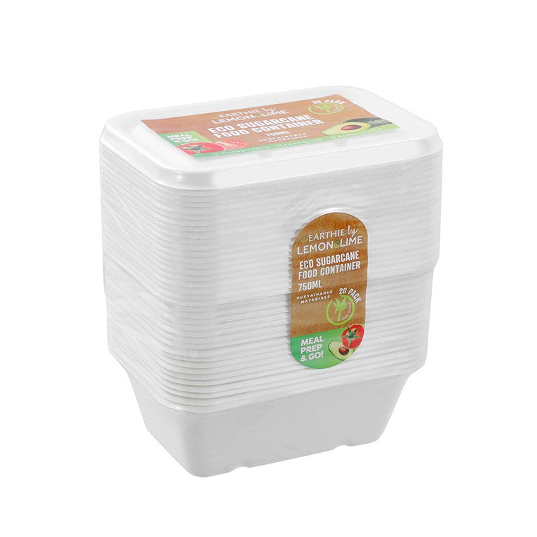 L&L Eco Food Container 20pk, 2 Asstd