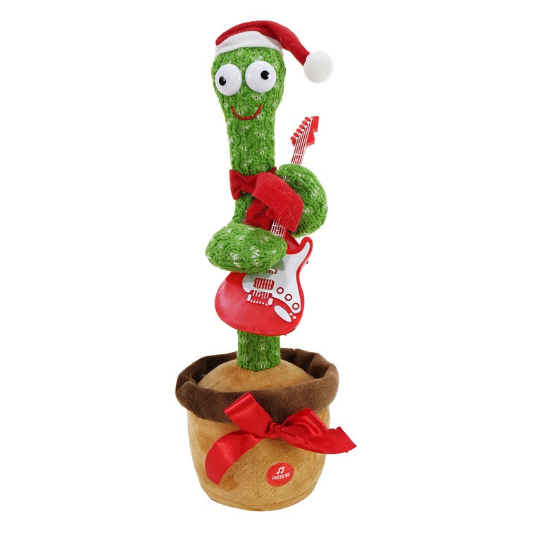 Sing N Twirl Christmas Cactus, Assorted, 34cm