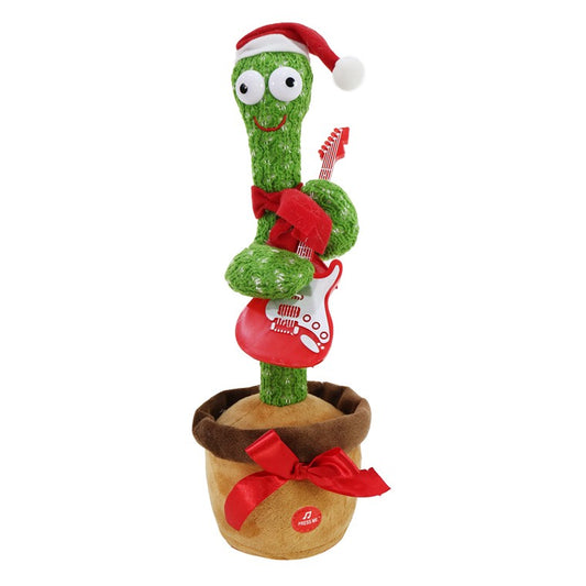 Sing N Twirl Christmas Cactus, Assorted, 34cm