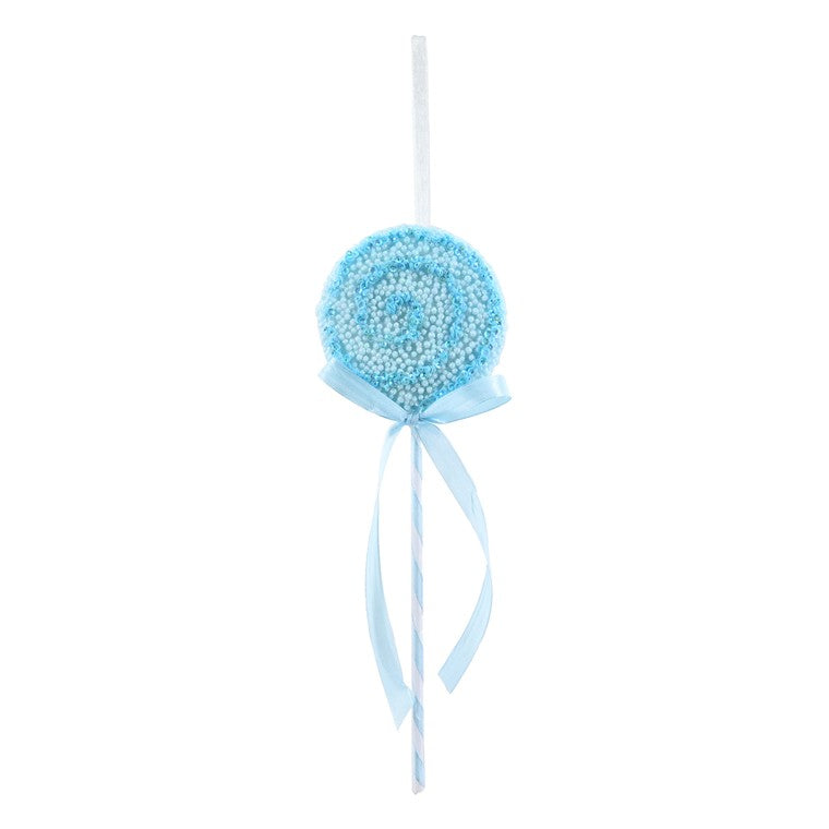 Hanging Glitter Lollipop, 23cm, Assorted