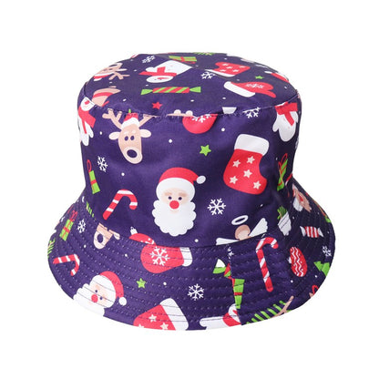Christmas Bucket Hat Fun Patterns, Assorted