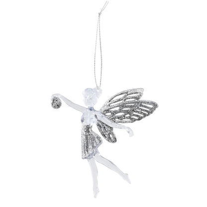 Hanging Fairy Glitter Wings, 12cm, Assorted