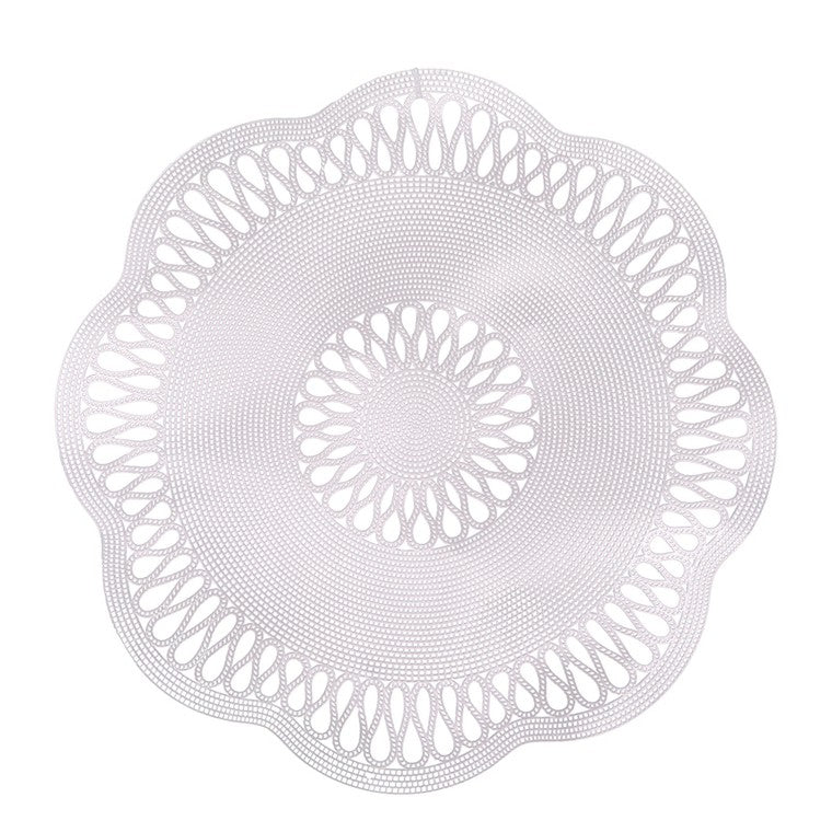 Silver Christmas Placemat, 38cm
