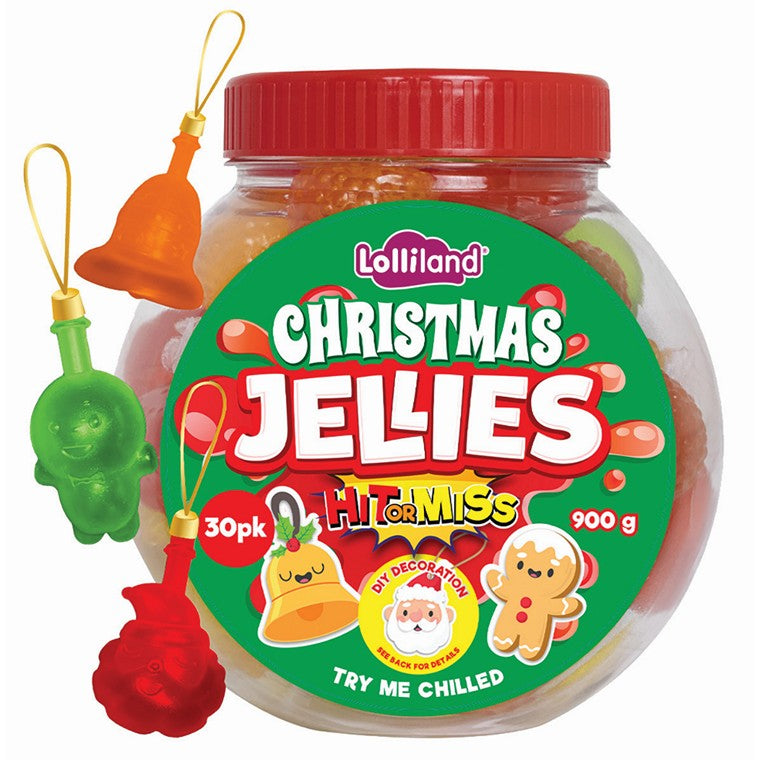 Christmas Jelly Fruits, 30pk