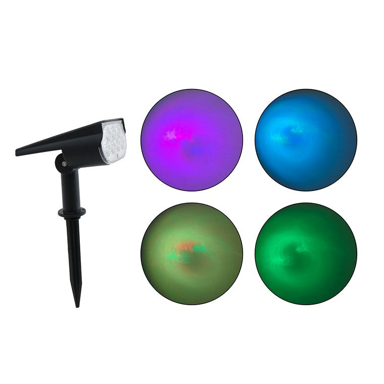 Solar LED Colour Change Spotlight