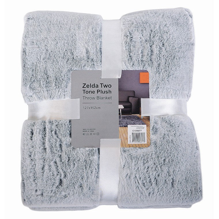 Zelda Plush Throw Blanket, Asstd