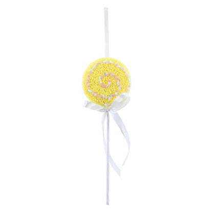 Hanging Glitter Lollipop, 23cm, Assorted