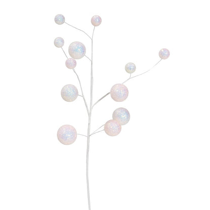 Iridescent Pastel Bauble, 56cm, Asstd