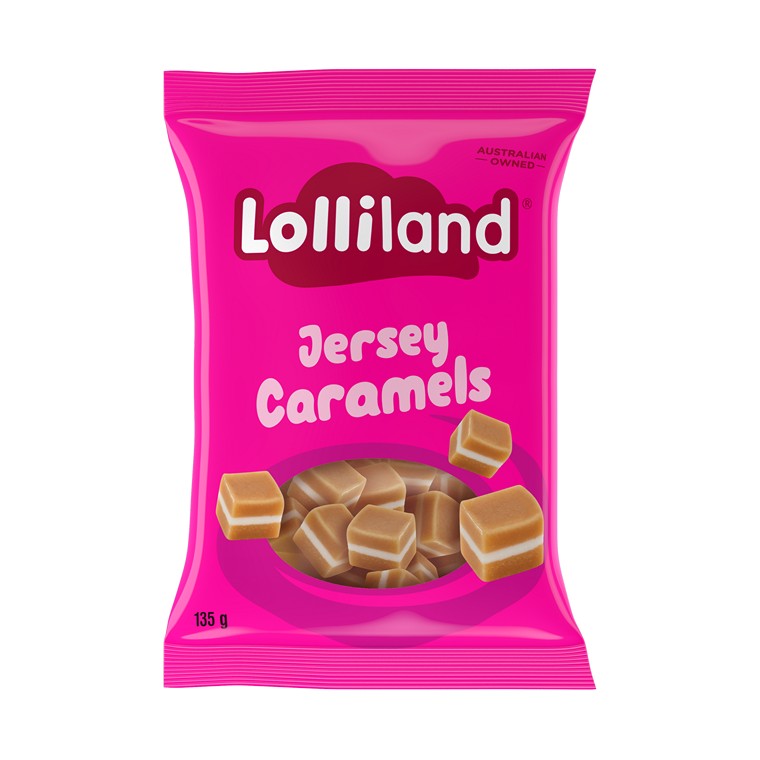 Lolliland Jersey Caramels, 135g