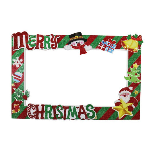 Christmas Giant Selfie Frame, Assorted