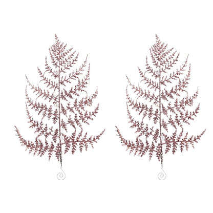 Hanging Leaf Deco, 30cm, 2pk, Assorted