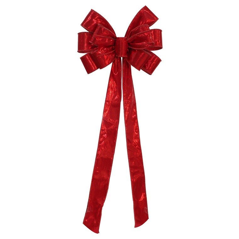 Tree Topper Beaded Bow, Assorted