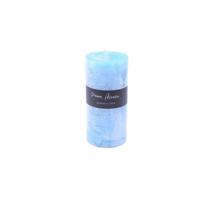 Pillar Candle, Jasmine Flower, Large