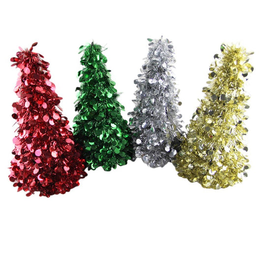 Tinsel Tree, Assorted, 27 x 12cm